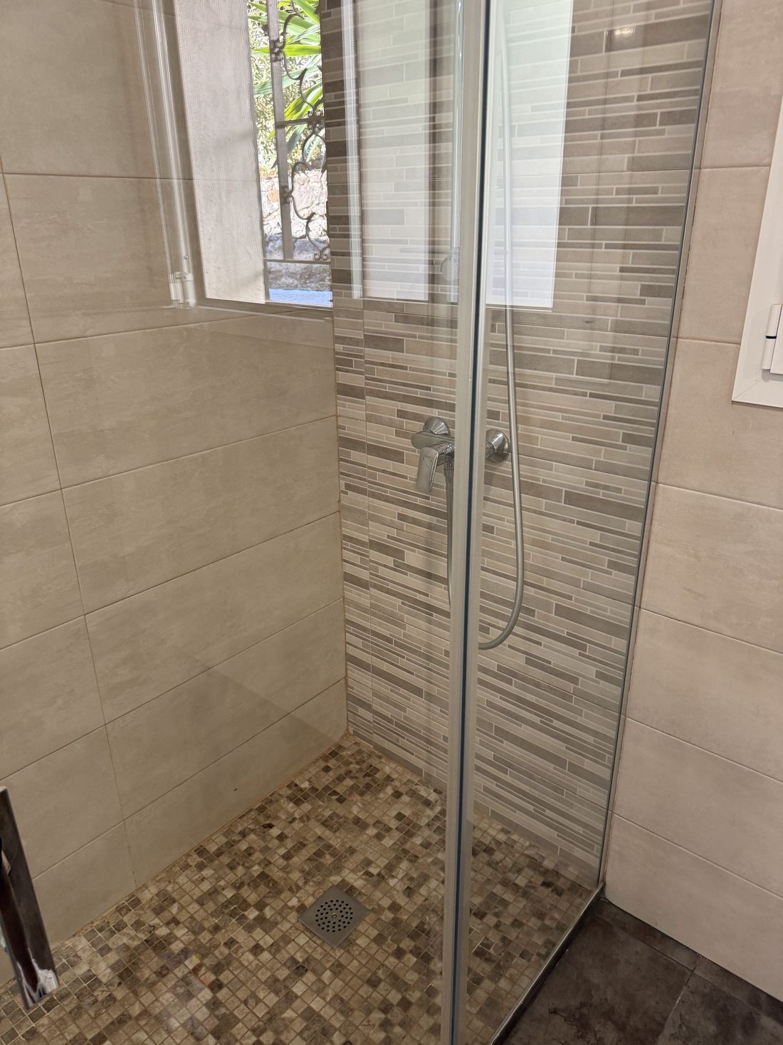 A shower cleaned and checked by our team